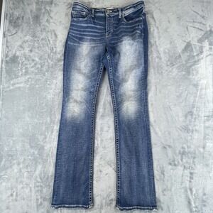 BKE Gabby Curvy Fit High Rise Tailored Bootcut  Womens Jeans  31x35.5